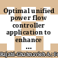 Optimal unified power flow controller application to enhance total transfer capability