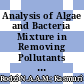 Analysis of Algae and Bacteria Mixture in Removing Pollutants from Laundry Wastewater