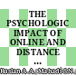 THE PSYCHOLOGIC IMPACT OF ONLINE AND DISTANCE LEARNING (ODL) DURING THE PANDEMIC COVID-19 AMONG LECTURERS IN UITM PUNCAK ALAM, SELANGOR: A QUALITATIVE STUDY