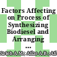 Factors Affecting on Process of Synthesizing Biodiesel and Arranging Production Steps: a Review Study