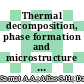 Thermal decomposition, phase formation and microstructure analysis of surfactant assisted sol-gel derived La0.6Sr0.4CoO3-δ material
