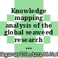 Knowledge mapping analysis of the global seaweed research using CiteSpace