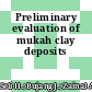 Preliminary evaluation of mukah clay deposits