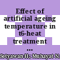 Effect of artificial ageing temperature in t6-heat treatment on the mechanical properties of dissimilar metals weld between aa5083 and aa6063