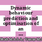 Dynamic behaviour prediction and optimisation of an assembled structure using meta-modelling based updating