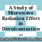 A Study of Microwave Radiation Effect in Devulcanization of Ethylene Propylene Diene Rubber Waste