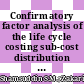 Confirmatory factor analysis of the life cycle costing sub-cost distribution for industrialised building system using sem-pls