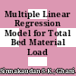 Multiple Linear Regression Model for Total Bed Material Load Prediction