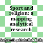 Sport and religion: a mapping analytical research