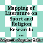 Mapping of Literature on Sport and Religion Research: Scientometric Review