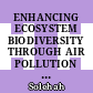 ENHANCING ECOSYSTEM BIODIVERSITY THROUGH AIR POLLUTION CONCENTRATIONS PREDICTION USING SUPPORT VECTOR REGRESSION APPROACHES