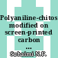 Polyaniline-chitosan modified on screen-printed carbon electrode for the electrochemical detection of perfluorooctanoic acid