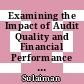 Examining the Impact of Audit Quality and Financial Performance on Corporate Tax Avoidance: Empirical Evidence from Public Listed Companies in Malaysia