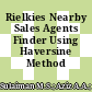 Rielkies Nearby Sales Agents Finder Using Haversine Method