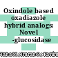 Oxindole based oxadiazole hybrid analogs: Novel α-glucosidase inhibitors