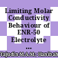 Limiting Molar Conductivity Behaviour of ENR-50 Electrolyte in Mixed Solvent System at Ambient Temperature
