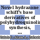 Novel hydrazone schiff’s base derivatives of polyhydroquinoline: synthesis, in vitro prolyl oligopeptidase inhibitory activity and their Molecular docking study