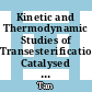 Kinetic and Thermodynamic Studies of Transesterification Catalysed by Black Pepper Seed-Potassium Hydroxide Catalyst