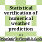 Statistical verification of numerical weather prediction models for quantitative precipitation forecast