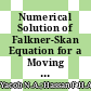 Numerical Solution of Falkner-Skan Equation for a Moving Wedge in Hybrid Nanofluids