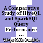 A Comparative Study of HiveQL and SparkSQL Query Performance in a Cluster Environment