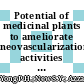 Potential of medicinal plants to ameliorate neovascularization activities in diabetes: A systematic review