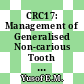 CRC17: Management of Generalised Non-carious Tooth Surface Loss