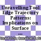Unravelling Tool Edge Trajectory Patterns: Implications on Surface Roughness in End Milling Process