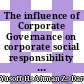 The influence of Corporate Governance on corporate social responsibility disclosure: A focus on accountability