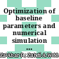 Optimization of baseline parameters and numerical simulation for Cu(In, Ga)Se2 solar cell