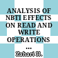 ANALYSIS OF NBTI EFFECTS ON READ AND WRITE OPERATIONS OF 6T SRAM CELLS