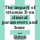 The impact of vitamin D on clinical parameters and bone turnover biomarkers in ligature-induced periodontitis: An experimental study in rats