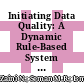Initiating Data Quality: A Dynamic Rule-Based System for Detecting Errors in Data