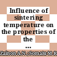 Influence of sintering temperature on the properties of the screen-printed anode of the LSMO4 Ruddlesden‒Popper perovskite for intermediate-temperature solid oxide fuel cells