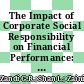 The Impact of Corporate Social Responsibility on Financial Performance: The Case of Internet-based Enterprises in China