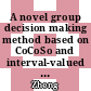 A novel group decision making method based on CoCoSo and interval-valued Q-rung orthopair fuzzy sets
