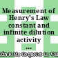 Measurement of Henry's Law constant and infinite dilution activity coefficient of isopropyl mercaptan and isobutyl mercaptan in (methyldiethanolamine (1) + water (2)) with w1 = 0.25 and 0.50 at temperature of (298 to 348) K using inert gas stripping method