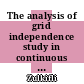 The analysis of grid independence study in continuous disperse of MQL delivery system