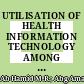 UTILISATION OF HEALTH INFORMATION TECHNOLOGY AMONG DIETITIANS IN THE WORKPLACE: A QUALITATIVE STUDY