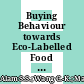 Buying Behaviour towards Eco-Labelled Food Products: Mediation Moderation Analysis