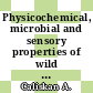 Physicochemical, microbial and sensory properties of wild carob bar: A shelf-life study