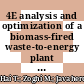 4E analysis and optimization of a biomass-fired waste-to-energy plant integrated with a compressed air energy storage system for the multi-generation purpose