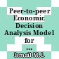 Peer-to-peer Economic Decision Analysis Model for Integrated Thermal Energy Trading