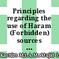 Principles regarding the use of Haram (Forbidden) sources in food processing: A critical Islamic analysis