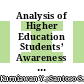 Analysis of Higher Education Students’ Awareness in Indonesia on Personal Data Security in Social Media