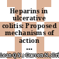 Heparins in ulcerative colitis: Proposed mechanisms of action and potential reasons for inconsistent clinical outcomes