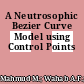 A Neutrosophic Bezier Curve Model using Control Points