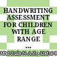 HANDWRITING ASSESSMENT FOR CHILDREN WITH AGE RANGE (4-12 YEARS OLD): A SCOPING REVIEW