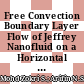 Free Convection Boundary Layer Flow of Jeffrey Nanofluid on a Horizontal Circular Cylinder with Viscous Dissipation Effect