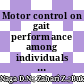 Motor control on gait performance among individuals with lower crossed syndrome: A scoping review